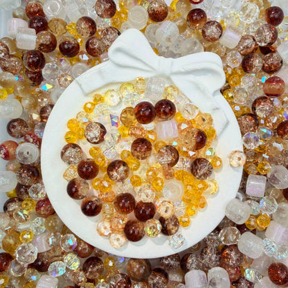 Live-stream mixed glass bead sale