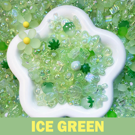 Ice Green Beads