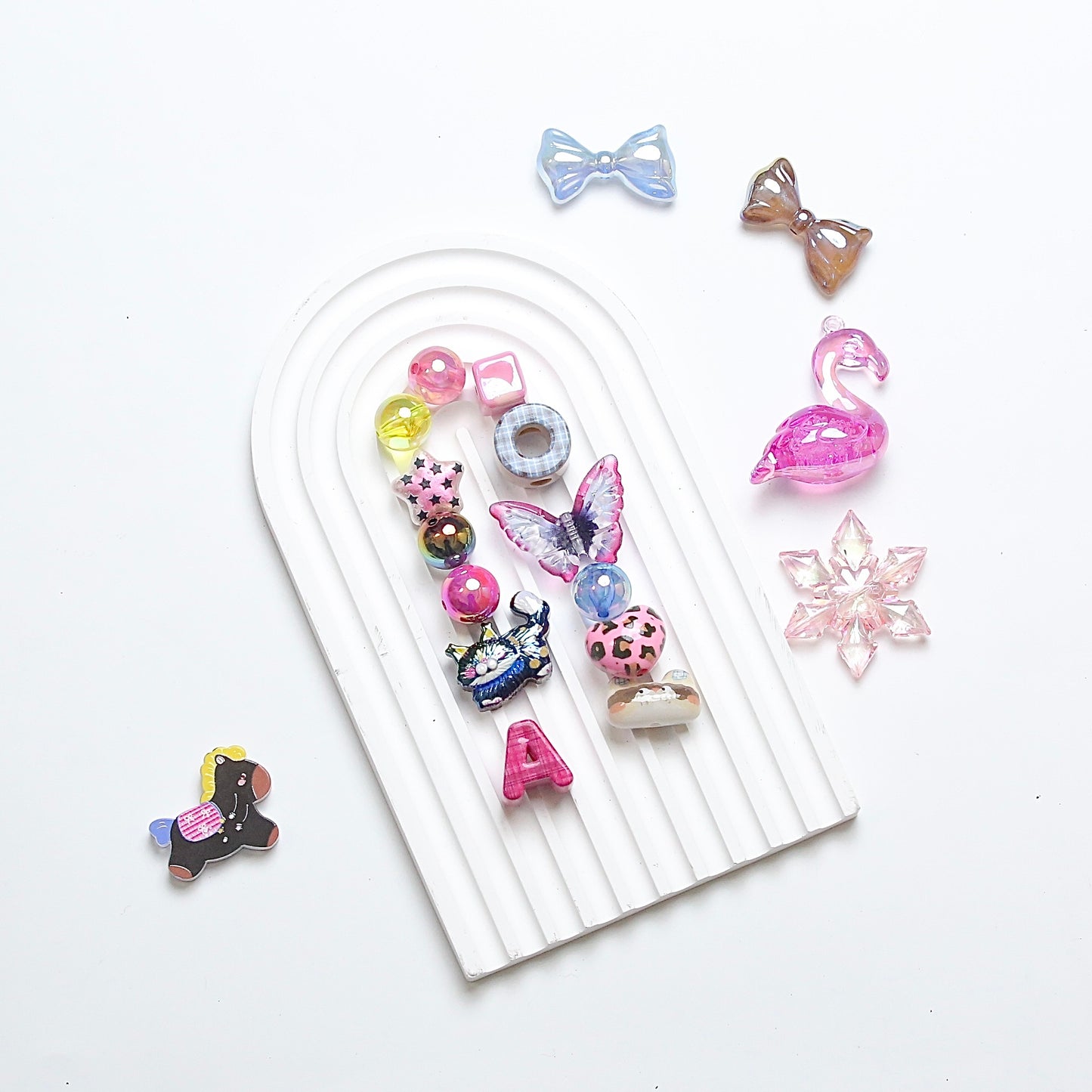 Live-stream mixed acrylic bead sale