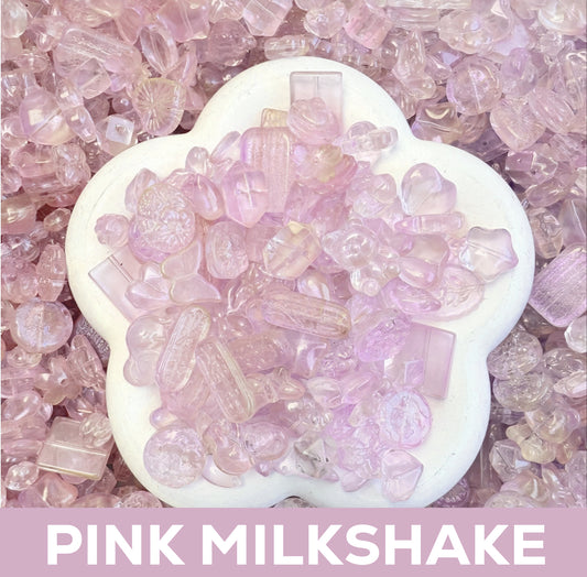 Pink Milkshake Beads