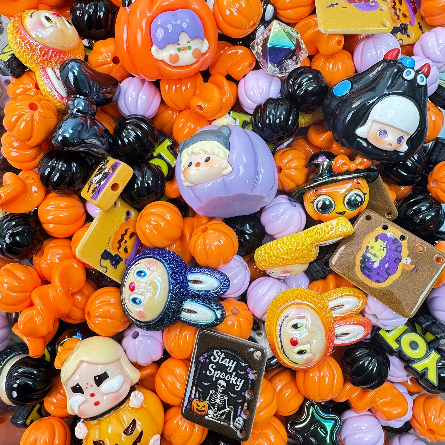 Pumpkin Night Beads