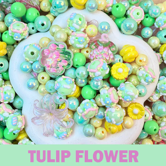 Tulip Flowe Beads